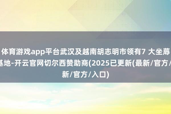 体育游戏app平台武汉及越南胡志明市领有7 大坐蓐制造基地-开云官网切尔西赞助商(2025已更新(最新/官方/入口)