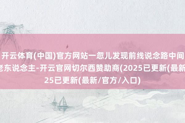 开云体育(中国)官方网站一忽儿发现前线说念路中间倒卧着一位老东说念主-开云官网切尔西赞助商(2025已更新(最新/官方/入口)